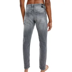 Jeans homme Calvin Klein Slim tapered Gris - ZESHOES