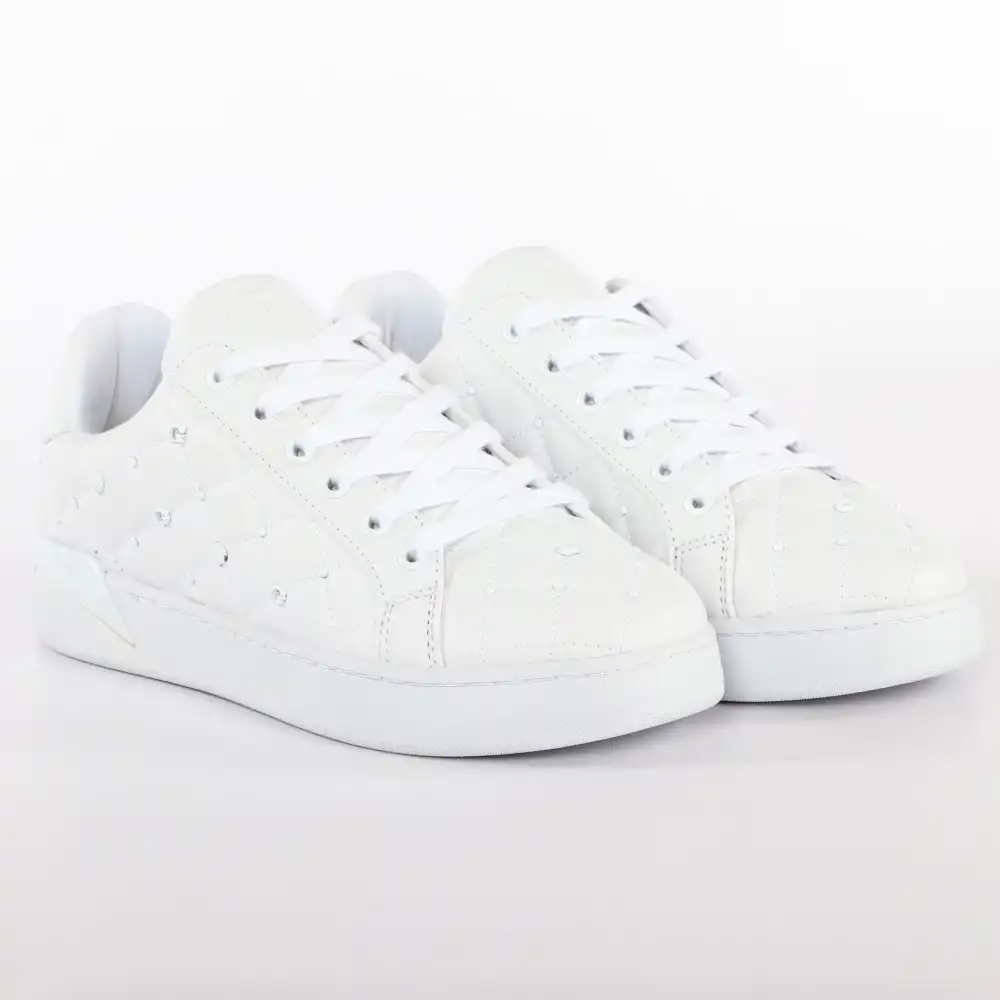 Reea logo appliqué sneaker Guess - 1