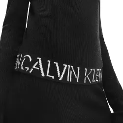 Pull femme Calvin Klein Unlimited logo Noir - ZESHOES Pull femme Calvin Klein Unlimited logo Noir - ZESHOES