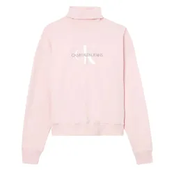 Sweat shirt femme Calvin Klein Classic logo Rose - ZESHOES Sweat shirt femme Calvin Klein Classic logo Rose - ZESHOES