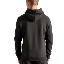 Sweat capuche homme Superdry Little logo Noir - ZESHOES