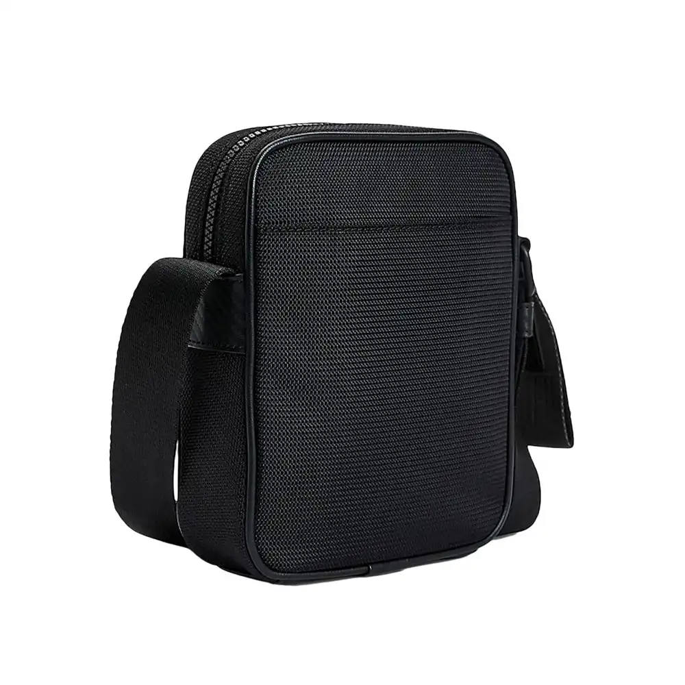 Pochette homme Tommy Jeans Reporter elevated Noir - ZESHOES Pochette homme Tommy Jeans Reporter elevated Noir - ZESHOES