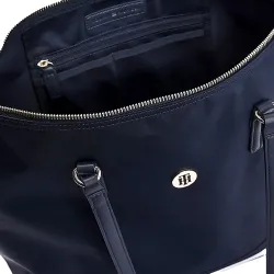 Sac a main femme Tommy Jeans Monogramme classic Bleu - ZESHOES