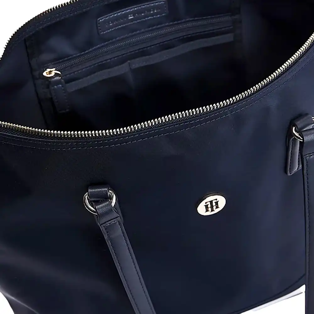 Sac a main femme Tommy Jeans Monogramme classic Bleu - ZESHOES