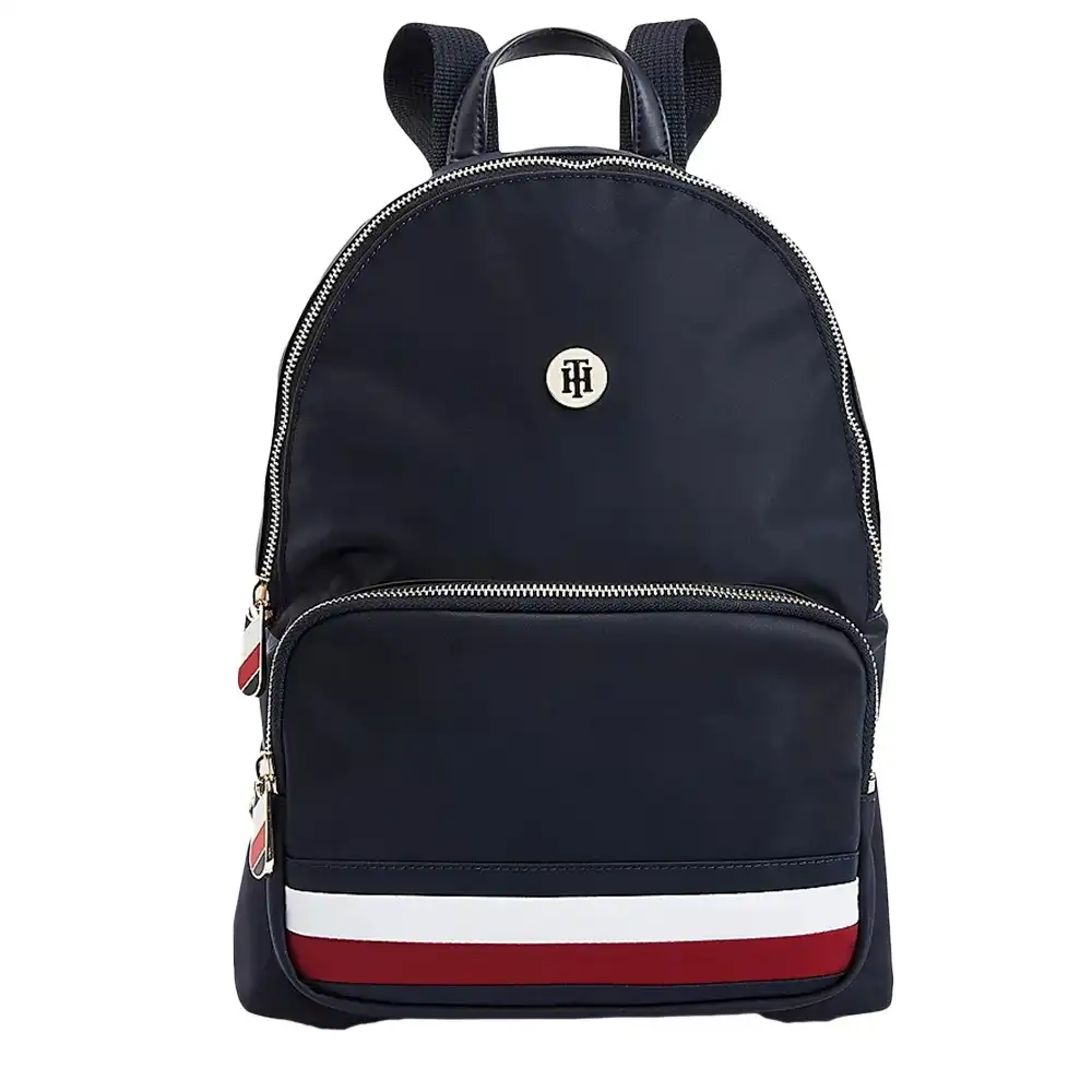 Sac à dos homme Tommy Jeans Logo plaque monogramme Bleu - ZESHOES