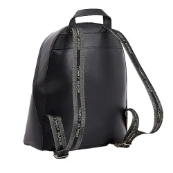 Sac à dos femme Tommy Jeans Iconic à doublure métallisée Noir - ZESHOES
