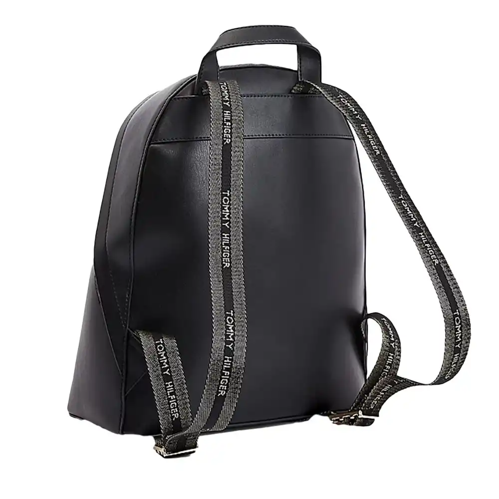 Sac à dos femme Tommy Jeans Iconic à doublure métallisée Noir - ZESHOES
