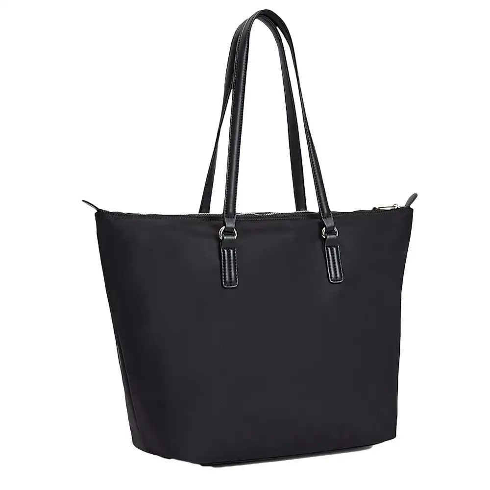 Sac a main femme Tommy Jeans Logo monogramme brodé Noir - ZESHOES Sac a main femme Tommy Jeans Logo monogramme brodé Noir - ZESHOES