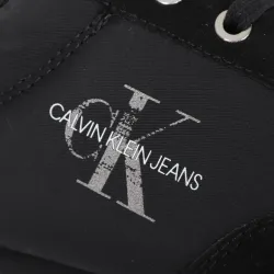 Basket basse homme Calvin Klein Jarod nylon Noir - ZESHOES Basket basse homme Calvin Klein Jarod nylon Noir - ZESHOES