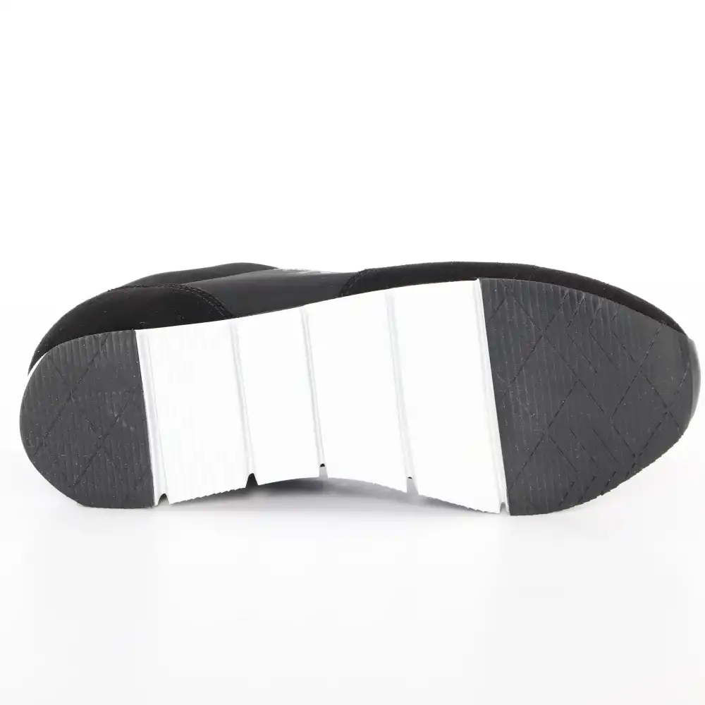 Basket basse homme Calvin Klein Jarod nylon Noir - ZESHOES Basket basse homme Calvin Klein Jarod nylon Noir - ZESHOES