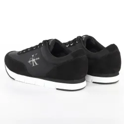 Basket basse homme Calvin Klein Jarod nylon Noir - ZESHOES Basket basse homme Calvin Klein Jarod nylon Noir - ZESHOES