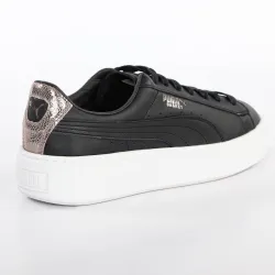 Basket de ville basse femme Puma platform opulent Noir - ZESHOES