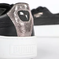 Basket de ville basse femme Puma platform opulent Noir - ZESHOES