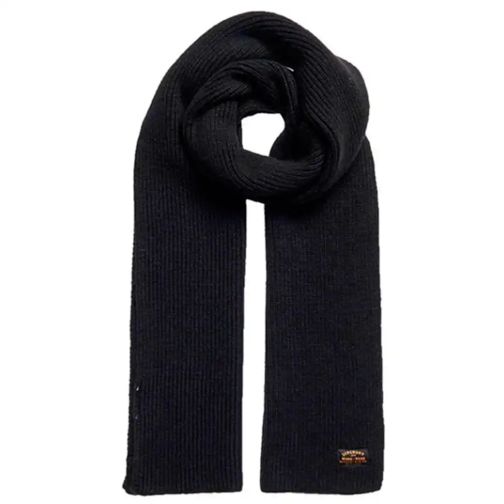 Echarpe homme Superdry Echarpe radar Noir - ZESHOES