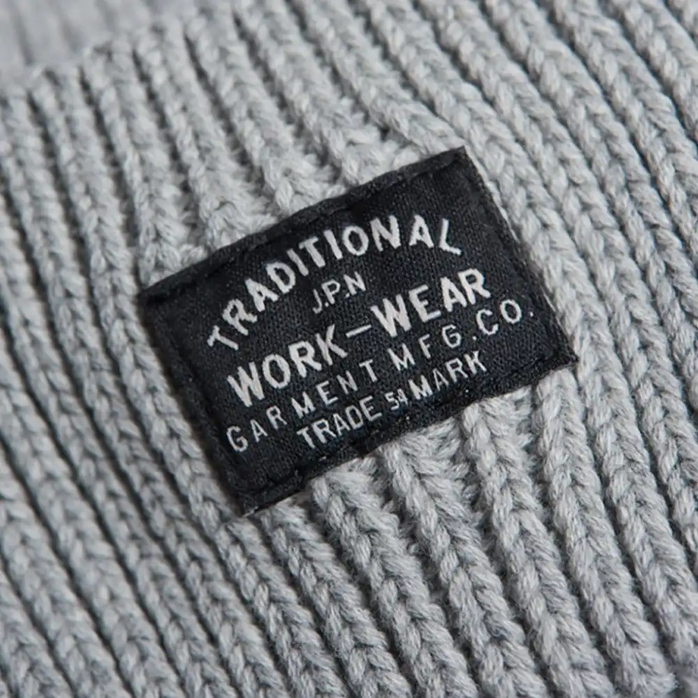 Bonnet homme Superdry Torsadé Unisexe Worker Gris - ZESHOES Bonnet homme Superdry Torsadé Unisexe Worker Gris - ZESHOES