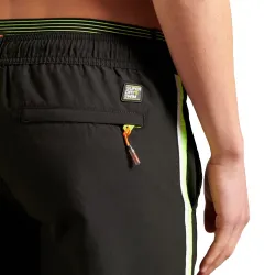 Short de bain homme Superdry State volley swim Noir - ZESHOES Short de bain homme Superdry State volley swim Noir - ZESHOES