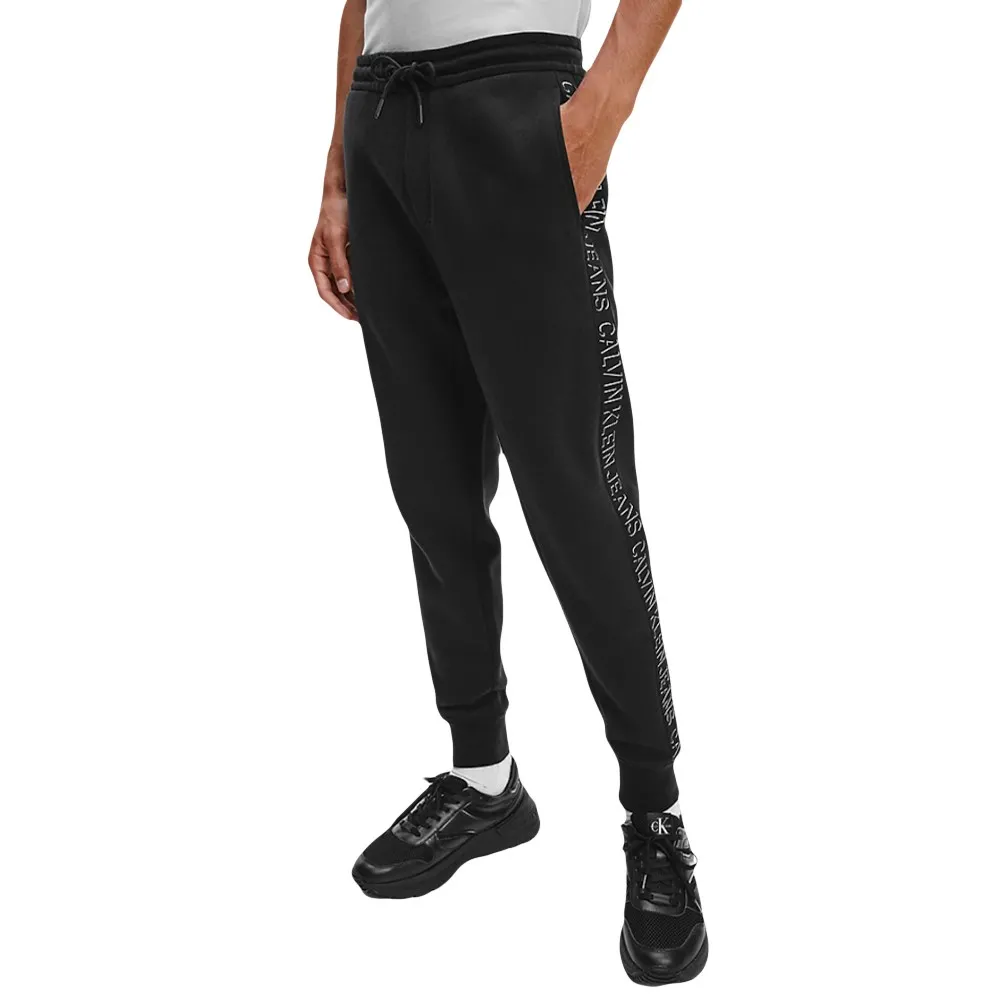 Pantalon jogging femme Calvin Klein Style Velours Noir - ZESHOES