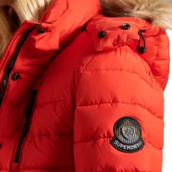 Doudoune femme Superdry Fuji original & vintage Rouge - ZESHOES Doudoune femme Superdry Fuji original & vintage Rouge - ZESHOES