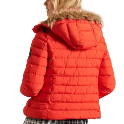 Doudoune femme Superdry Fuji original & vintage Rouge - ZESHOES Doudoune femme Superdry Fuji original & vintage Rouge - ZESHOES
