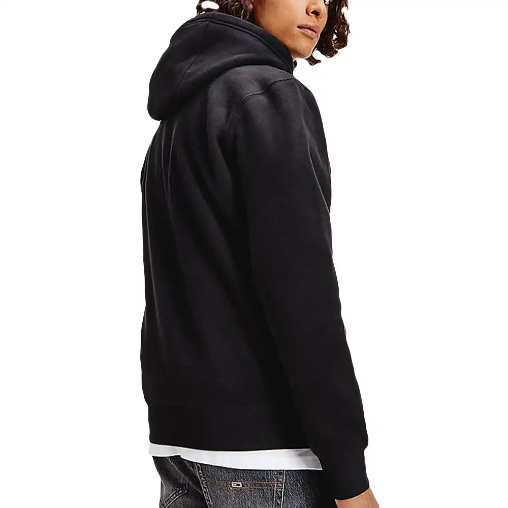 Sweat shirt homme Tommy Jeans Logo signature Noir - ZESHOES