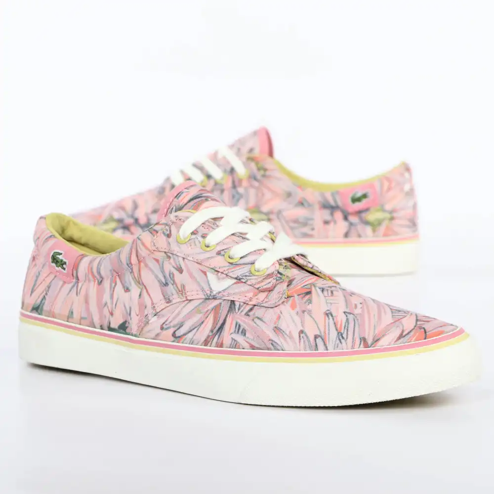 Basket basse femme Lacoste Barbados ccp Rose - ZESHOES