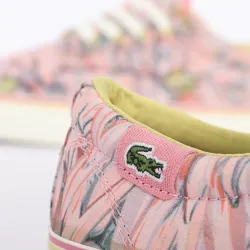 Basket basse femme Lacoste Barbados ccp Rose - ZESHOES