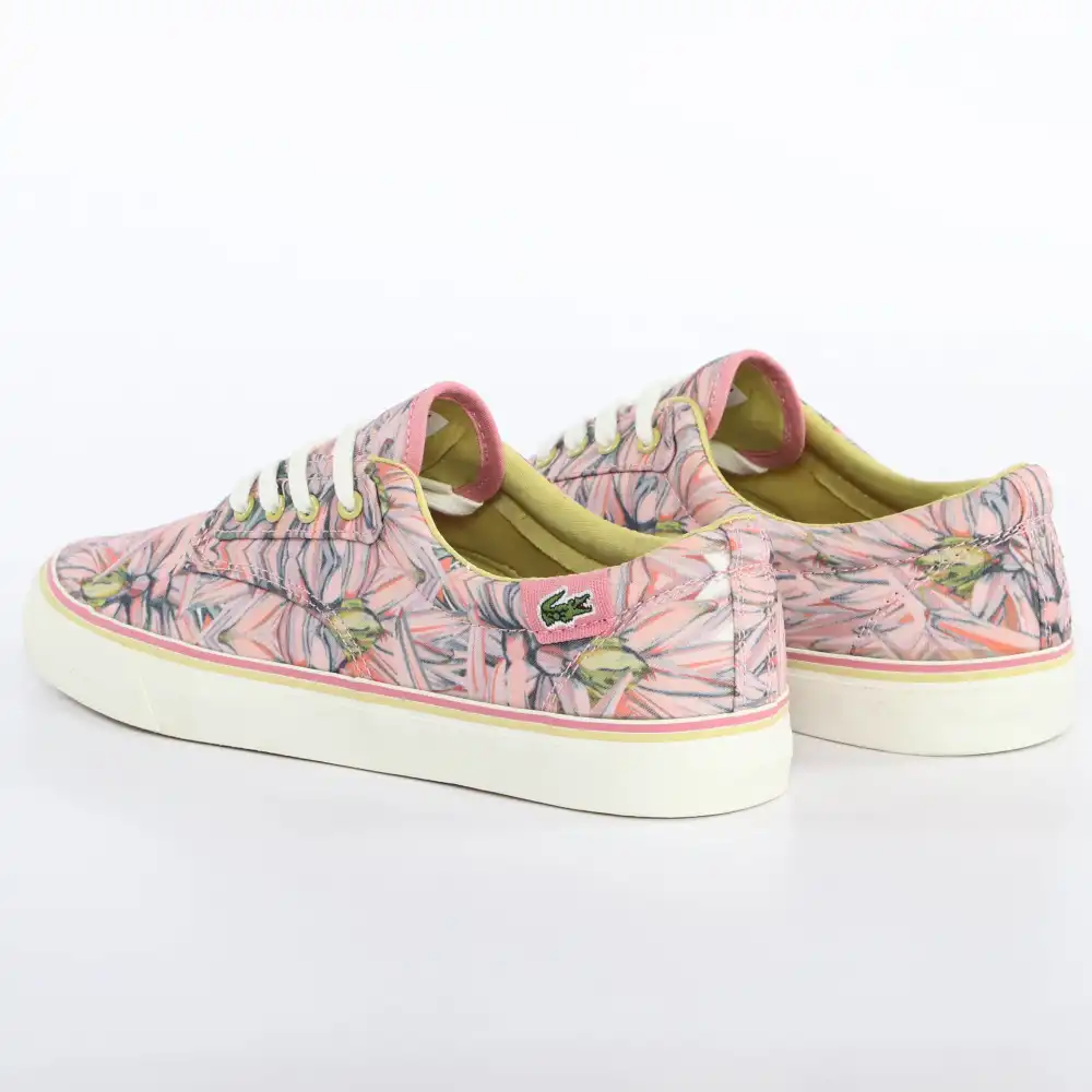Basket basse femme Lacoste Barbados ccp Rose - ZESHOES