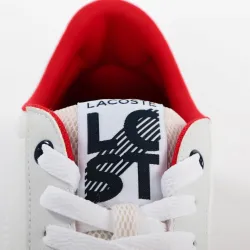 Basket de ville basse homme Lacoste Carnaby evo lc Blanc - ZESHOES Basket de ville basse homme Lacoste Carnaby evo lc Blanc - ZESHOES
