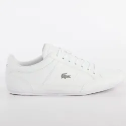 Basket de ville basse homme Lacoste Chaymon bl 1 Blanc - ZESHOES