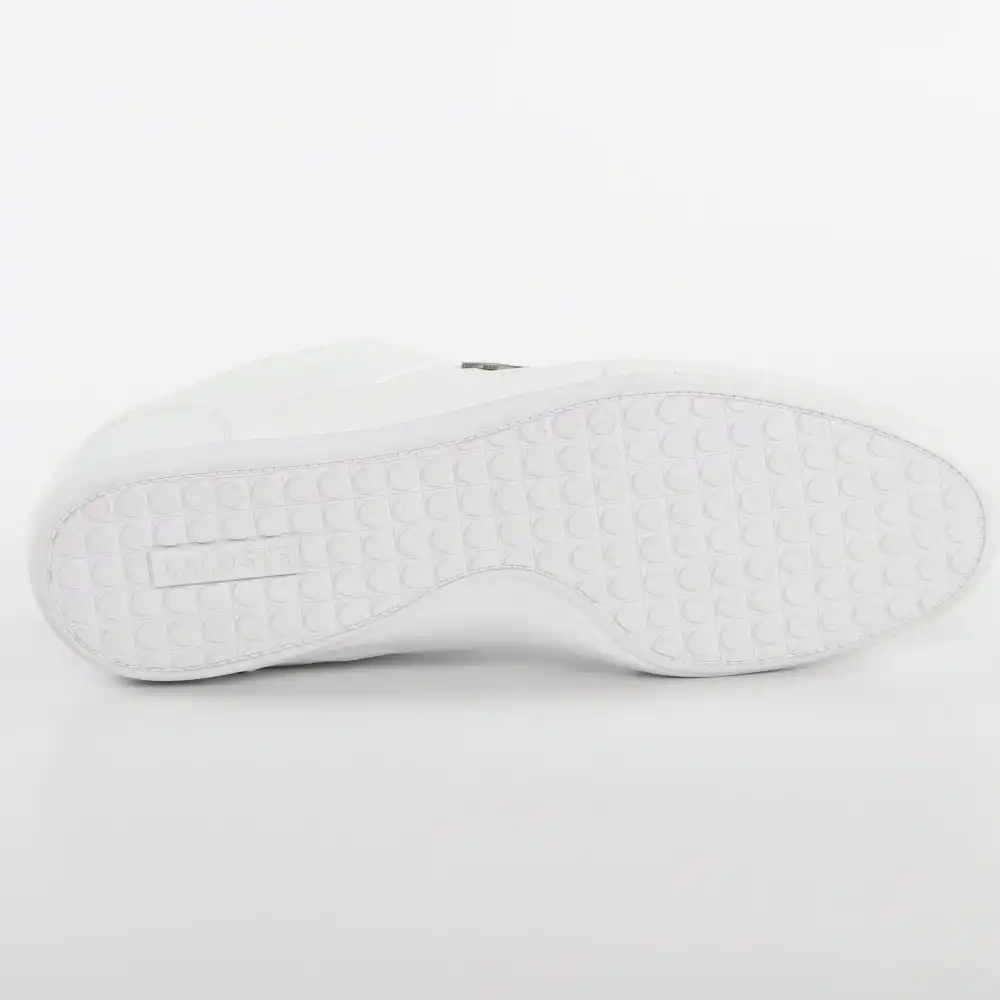 Basket de ville basse homme Lacoste Chaymon bl 1 Blanc - ZESHOES