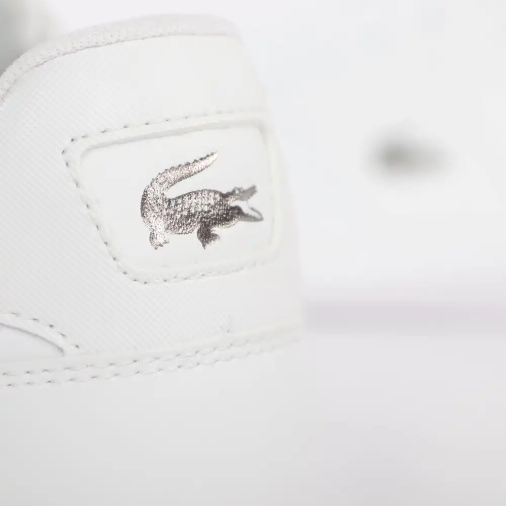 Basket de ville basse homme Lacoste Chaymon bl 1 Blanc - ZESHOES