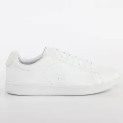 Basket basse homme Lacoste Carnaby evo 318 7 Blanc - ZESHOES Basket basse homme Lacoste Carnaby evo 318 7 Blanc - ZESHOES