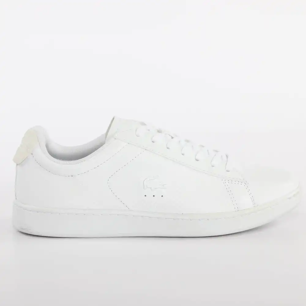 Basket basse homme Lacoste Carnaby evo 318 7 Blanc - ZESHOES Basket basse homme Lacoste Carnaby evo 318 7 Blanc - ZESHOES