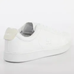 Basket basse homme Lacoste Carnaby evo 318 7 Blanc - ZESHOES Basket basse homme Lacoste Carnaby evo 318 7 Blanc - ZESHOES