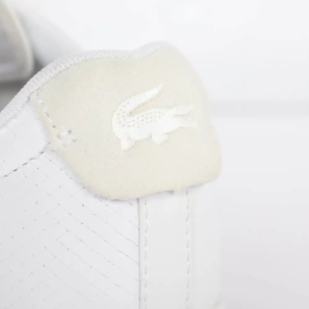 Basket basse homme Lacoste Carnaby evo 318 7 Blanc - ZESHOES Basket basse homme Lacoste Carnaby evo 318 7 Blanc - ZESHOES