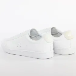 Basket basse homme Lacoste Carnaby evo 318 7 Blanc - ZESHOES Basket basse homme Lacoste Carnaby evo 318 7 Blanc - ZESHOES