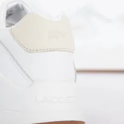 Basket de ville basse femme Lacoste Court slam Blanc - ZESHOES