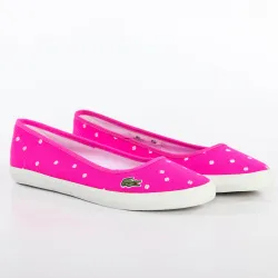 Claquette femme sandale Lacoste Marthe tbl 2 Rose - ZESHOES