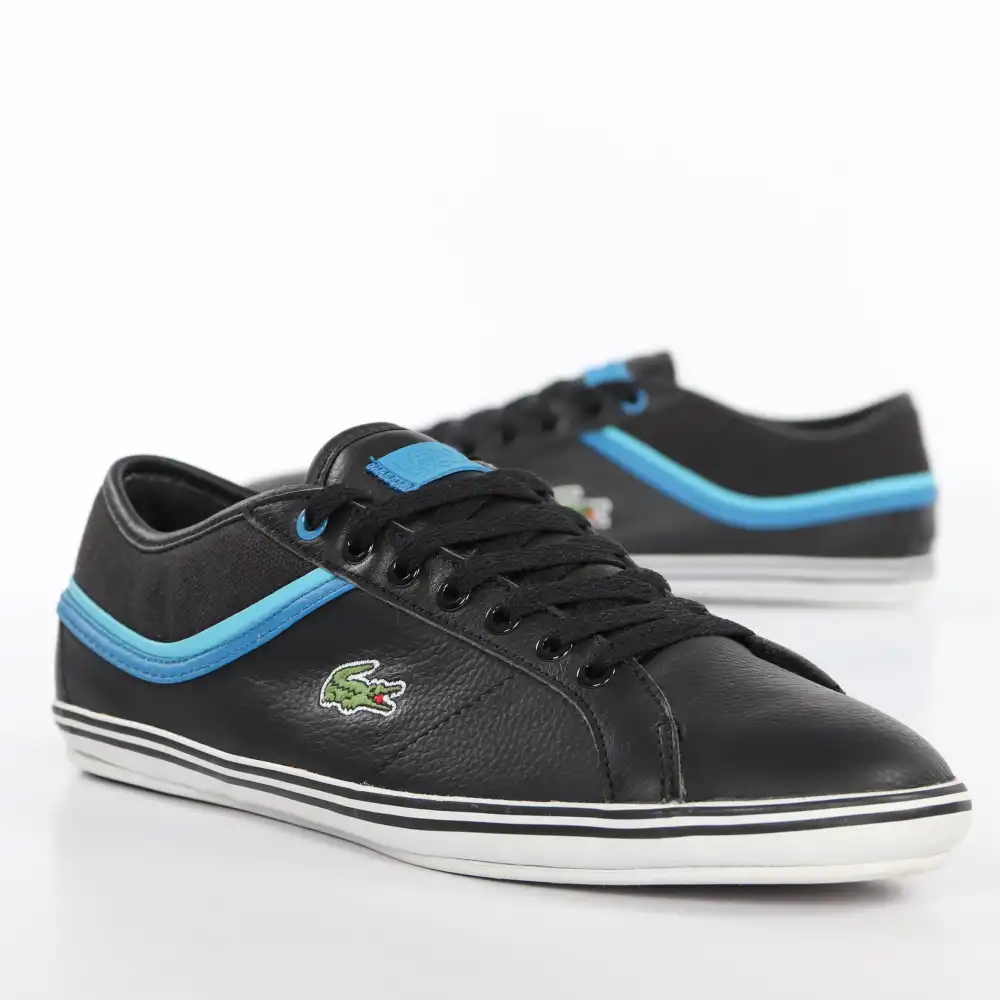 Basket basse homme Lacoste Cairon tt spm Noir - ZESHOES