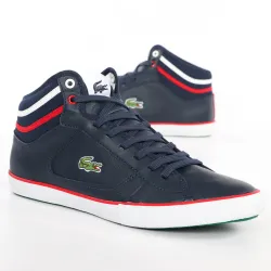 Basket de ville montante homme Lacoste Camous cre spm Bleu - ZESHOES