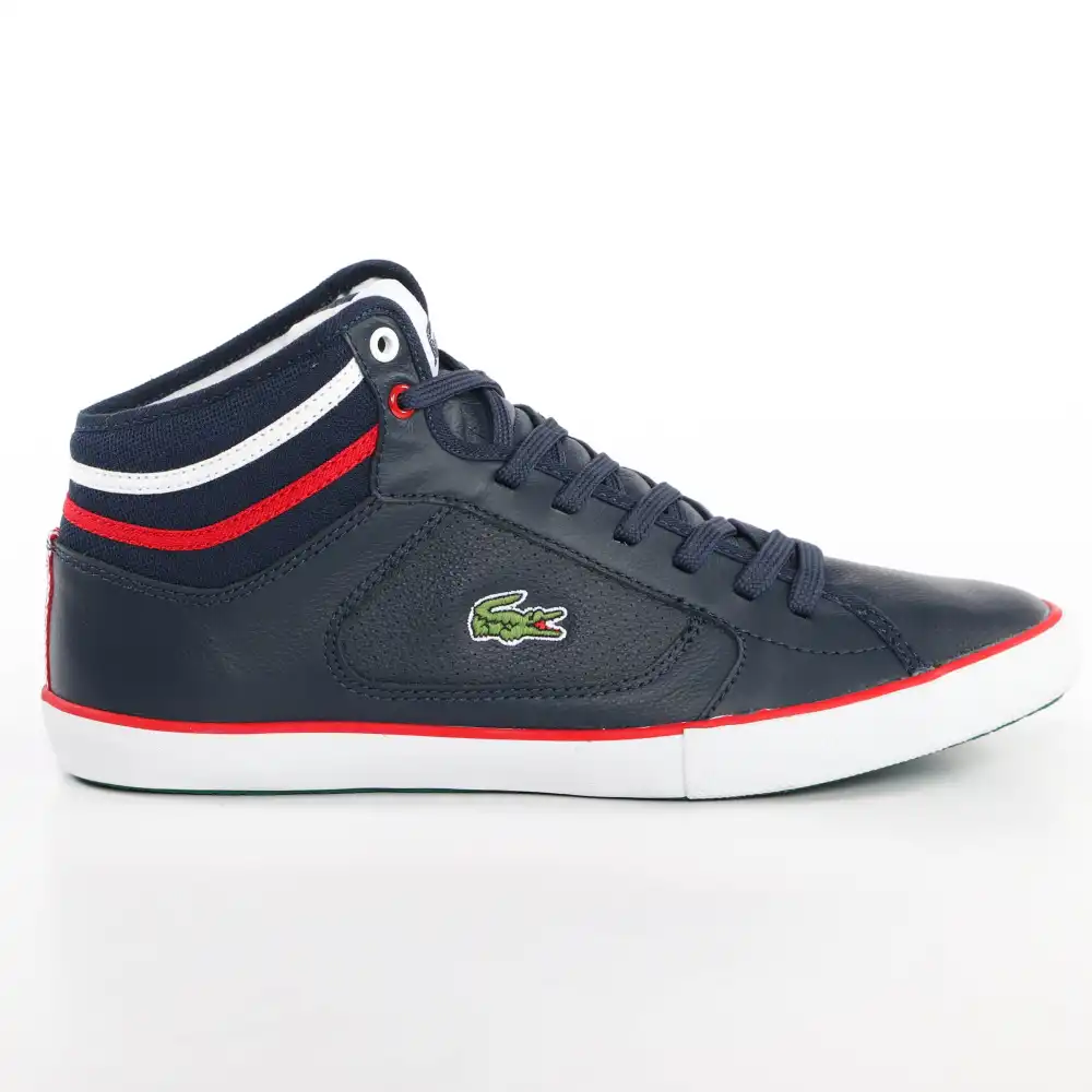 Basket de ville montante homme Lacoste Camous cre spm Bleu - ZESHOES