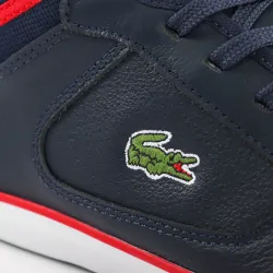 Basket de ville montante homme Lacoste Camous cre spm Bleu - ZESHOES