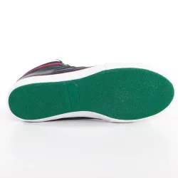 Basket de ville montante homme Lacoste Camous cre spm Bleu - ZESHOES