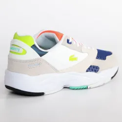 Basket basse femme Lacoste Storm 96 lo Blanc - ZESHOES