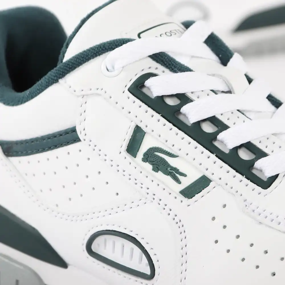 Basket basse homme Lacoste M89 OG 0121 Blanc - ZESHOES Basket basse homme Lacoste M89 OG 0121 Blanc - ZESHOES