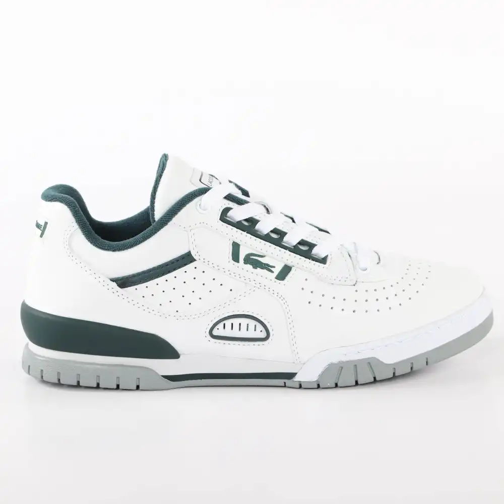 Basket basse homme Lacoste M89 OG 0121 Blanc - ZESHOES Basket basse homme Lacoste M89 OG 0121 Blanc - ZESHOES