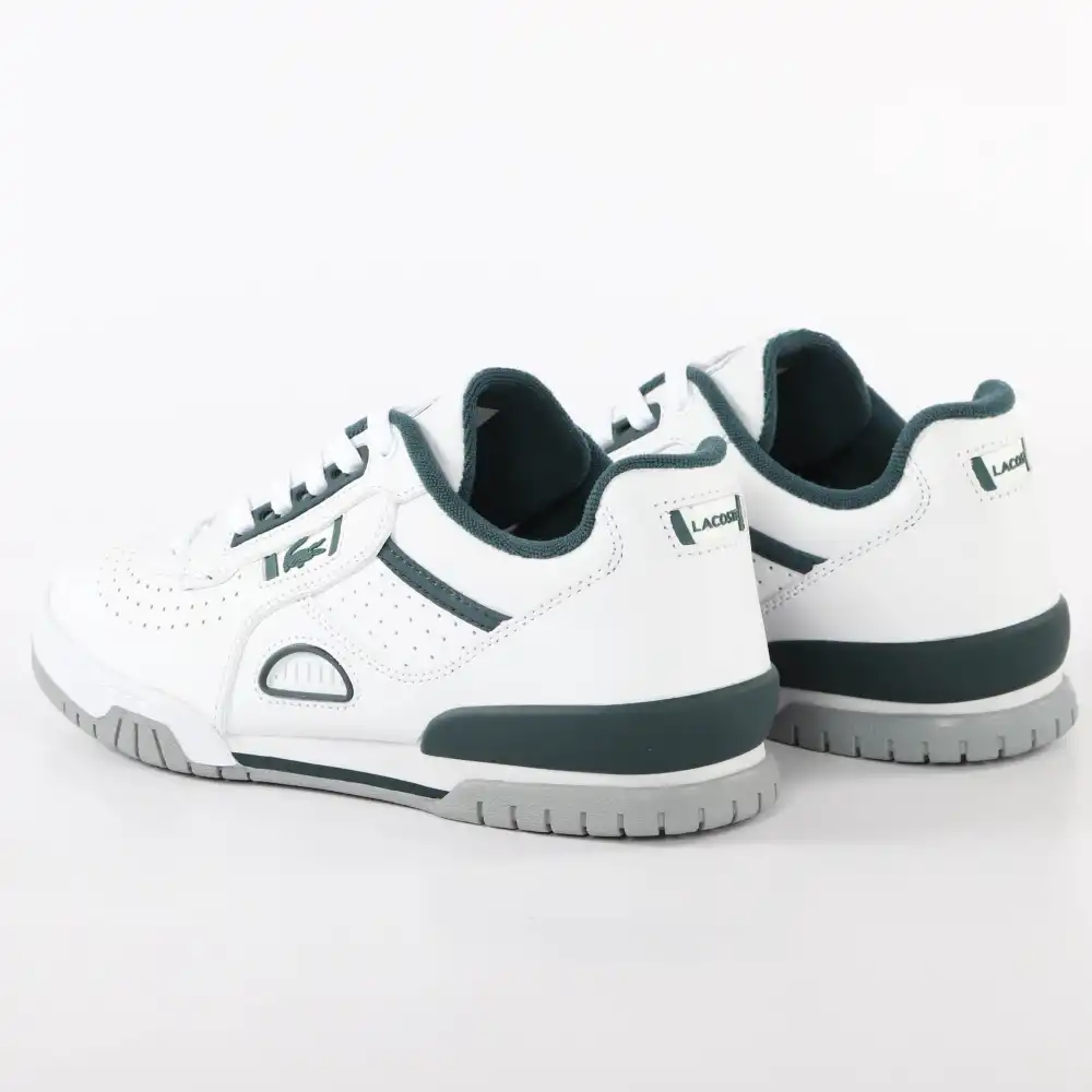 Basket basse homme Lacoste M89 OG 0121 Blanc - ZESHOES Basket basse homme Lacoste M89 OG 0121 Blanc - ZESHOES