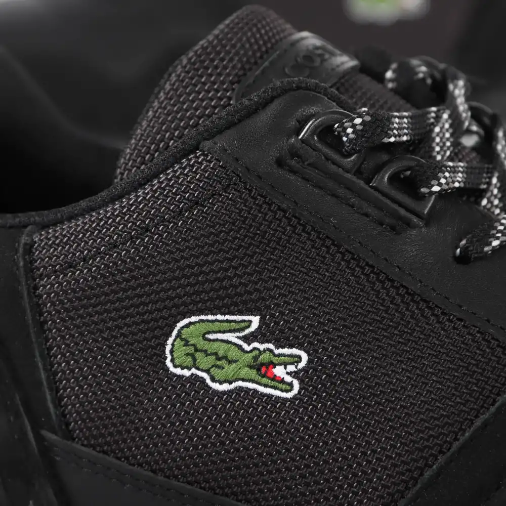 Basket basse homme Lacoste T-CLIP 0321 Noir - ZESHOES Basket basse homme Lacoste T-CLIP 0321 Noir - ZESHOES