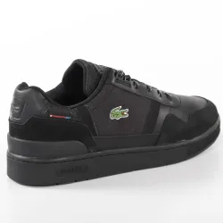 Basket basse homme Lacoste T-CLIP 0321 Noir - ZESHOES Basket basse homme Lacoste T-CLIP 0321 Noir - ZESHOES