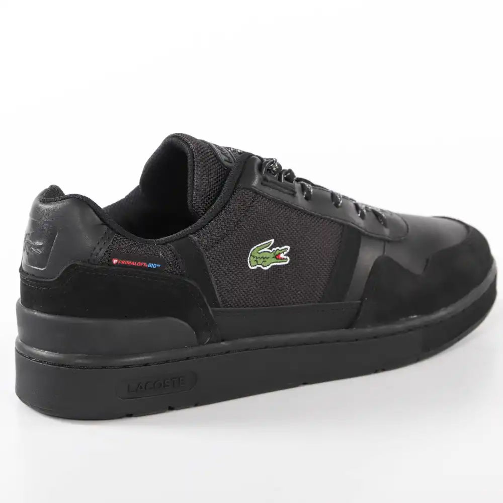 Basket basse homme Lacoste T-CLIP 0321 Noir - ZESHOES Basket basse homme Lacoste T-CLIP 0321 Noir - ZESHOES